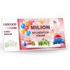 Cokolada 175g HOR BANKOVKA 1000000 splnenych prani M